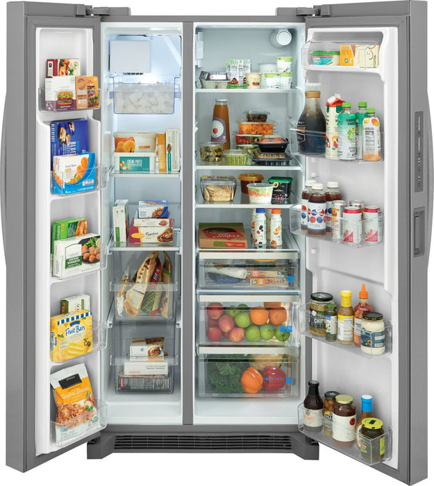 Frigidaire Gallery 36\" 26 Cu. Ft. Side-by-Side Refrigerator - Stainless Steel - GRSN2620AF