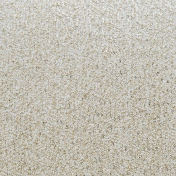 Halifax Outdoor Patio Corner Chair - Resin Wicker, Nuvella Fabric, UV & Weather Resistant - Beige/Brown