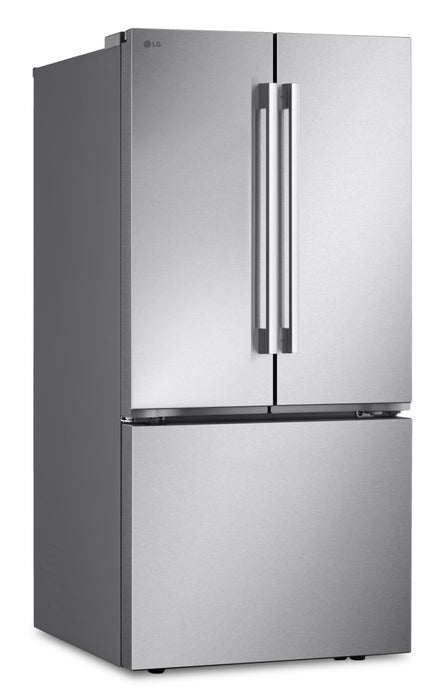LG 33\" 25 Cu. Ft. French-Door Standard-Depth Refrigerator - Stainless Steel - LF25H6200S