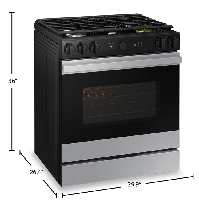Samsung 6 Cu. Ft. Smart Gas Slide In Range with Oven Camera - Stainless Steel - NSG6DG8700SRAA