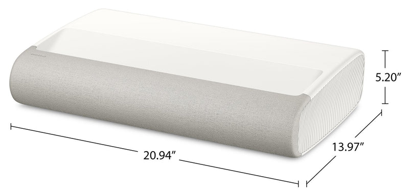 SAMSUNG The Premiere 4K Quantum HDR Dolby Atmos® Ultra Short Throw 2500 Lumen Projector (SP-LPU7DSAXXZC)