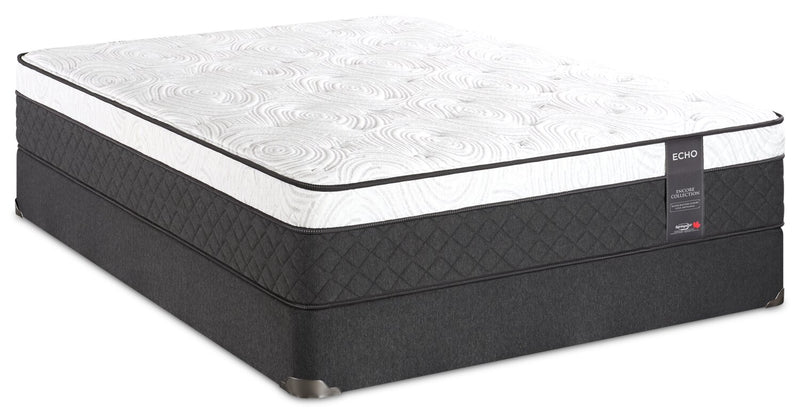 Springwall Encore Echo Eurotop Firm Twin Mattress Set