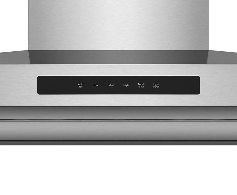 KitchenAid 36\" Wall-Mount 4-Speed Canopy Range Hood – Stainless Steel - KVWC736SSS