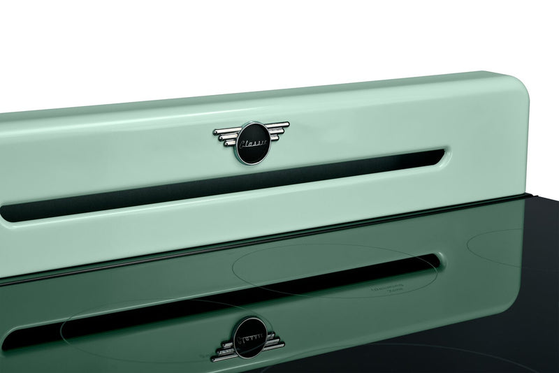 Classic Retro by Unique 30\" 3.9 Cu. Ft. Induction Range - Summer Mint Green - UNQ-30CR IC LG
