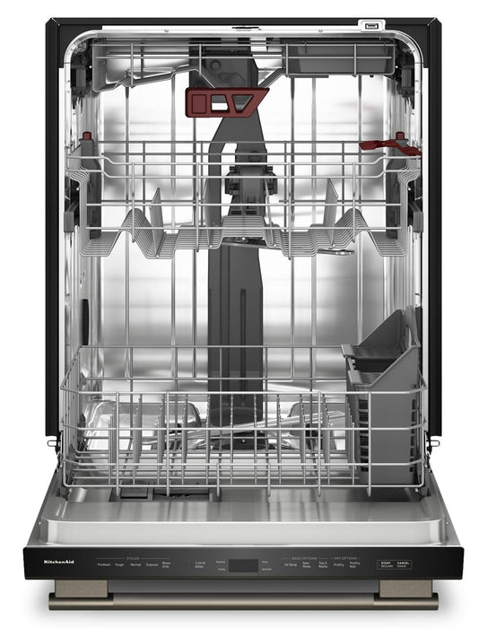 KitchenAid 24\" 41 dBA Dishwasher with Third Level Jet Rack – Black Ore - KDTS324SBE