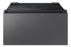 Samsung Bespoke 27\" Laundry Pedestal with Storage Drawer – Dark Steel - WE602NSUS