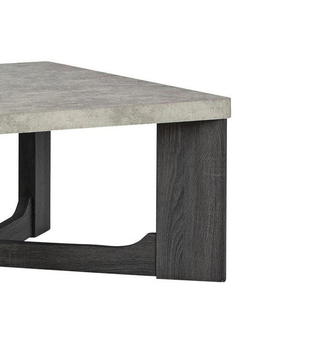 Sherman 35.5” Modern 3-Pack Coffee + 2 End Tables - Grey