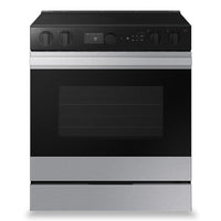 Samsung 6.3 Cu. Ft. Smart Electric Slide In Range with Air Fry and Air Sous Vide - Stainless Steel -…