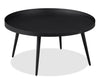 Vaughn 29\" Modern Coffee Table – Black 