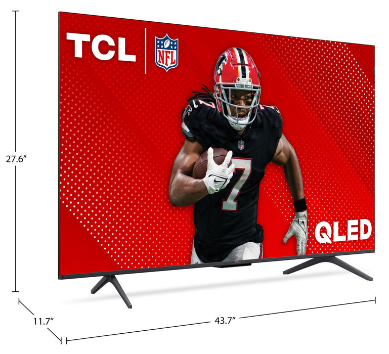 TCL 50\" Q65 QLED 4K UHD Smart Google TV (50Q651G-CA)