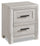 ["Lark Bedside 2-Drawer Nightstand, 24##PACKAGEDETAILSquot;W x 26##PACKAGEDETAILSquot;H - Rustic White"]