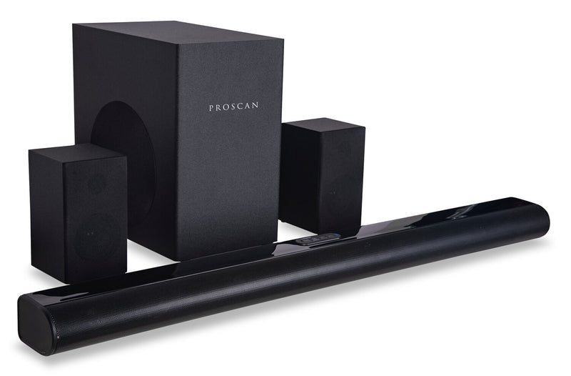 5.1 CH Bluetooth Soundbar with Wired Subwoofer and Wireless Surround (PSB551)