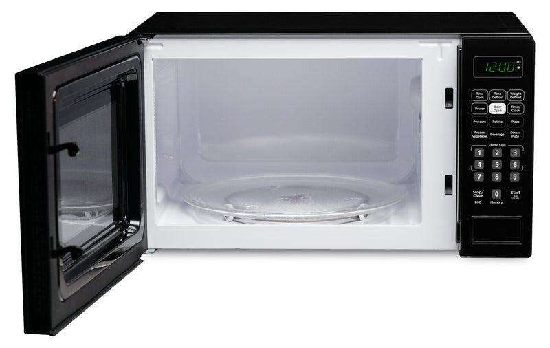 Danby 0.7 Cu. Ft. Countertop Microwave with Auto Defrost - Black - DBMW0721BBB
