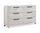 ["Haven Bedroom 6-Drawer Dresser, 65##PACKAGEDETAILSquot;W x 39##PACKAGEDETAILSquot;H - White"]