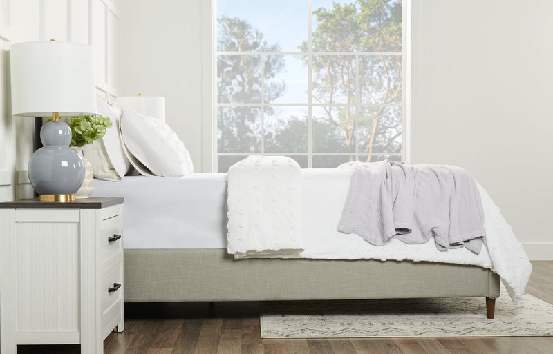 Veranda & Grove 4-Layer King Cotton Blanket - Grey