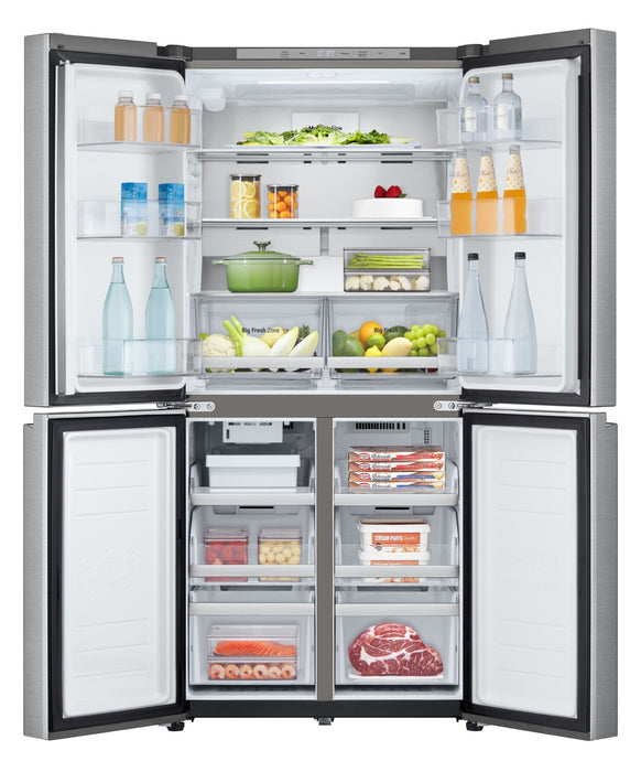 LG 33\" 18.6 Cu. Ft. French 4-Door Counter-Depth Refrigerator - Stainless Steel - LF19C8200S