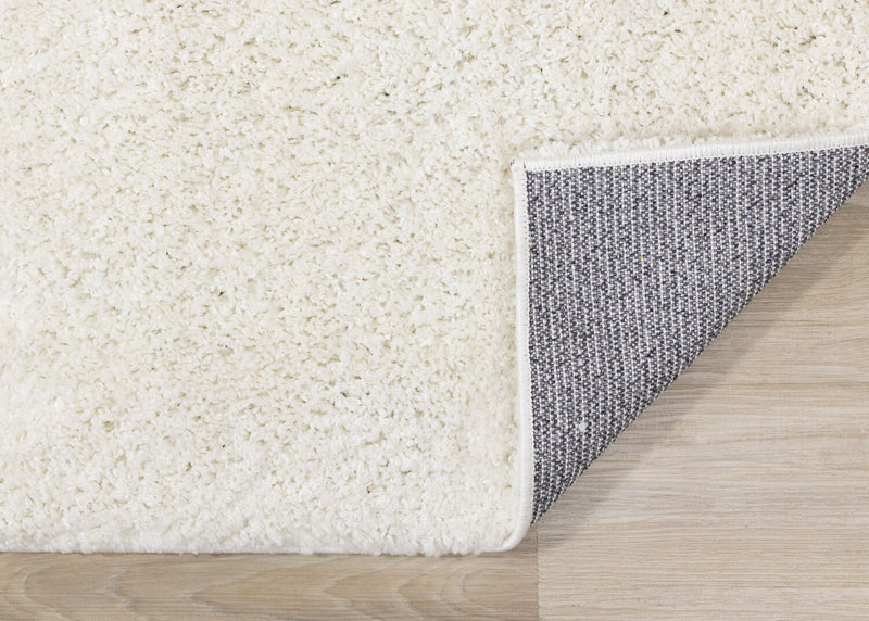 Pascal Cream Shag Area Rug - 7'10\" x 10'6\"