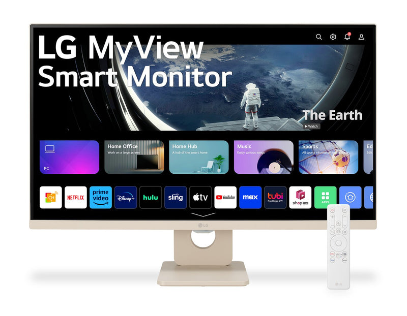 LG MyView 27\" Full HD IPS 60Hz 5ms webOS Smart Monitor (27SR50F-E) 