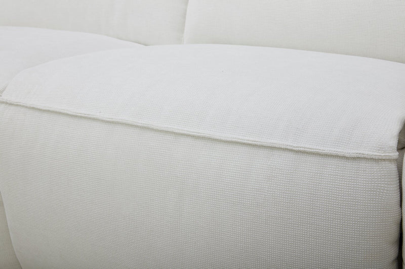 Essence 6-Piece Power Reclining Sectional with Power Headrests - Ivory