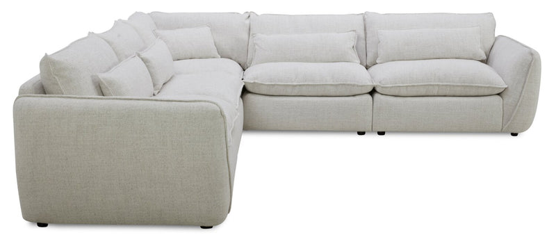 Monaco 5-Piece Sectional - Wheat