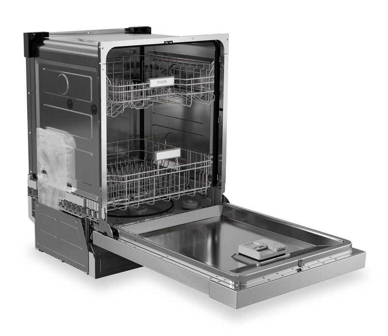Thor Kitchen 24\" Front-Control Dishwasher - Stainless Steel - ADW24PF