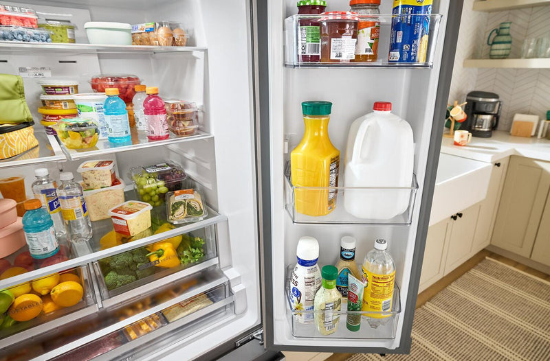 Whirlpool 36\" 31 Cu. Ft. French-Door Refrigerator with Ice Maker - Stainless Steel - WRFF3136SZ