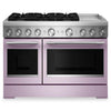 KitchenAid 6.3 Cu. Ft. 6 Burner Dual Fuel Range with Griddle – Wildflower - KFDD948SWF