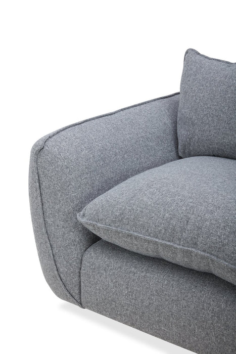 Monaco Swivel Chair - Grey