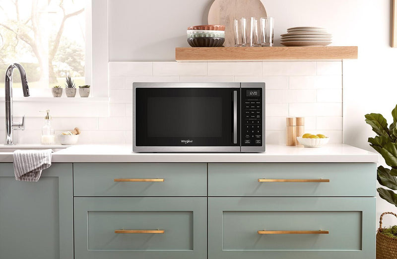 Whirlpool 1.0 Cu. Ft. Countertop Microwave with Air Fry - Stainless Steel - WMCS5522RB
