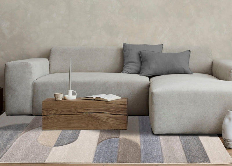 Farrah Blue Grey Area Rug - 7'10\" x 10'6\"