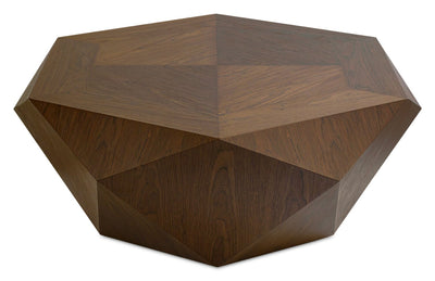 Dawson 37” Modern Coffee Table - Light Brown | Table à café moderne Dawson de 37 po - brun clair
