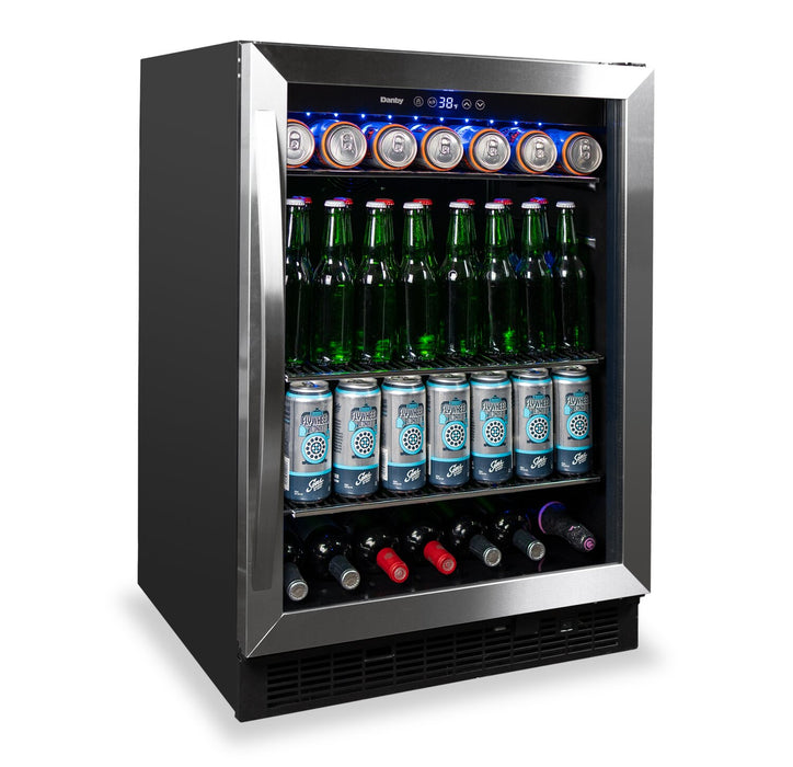 Danby 5.7 Cu. Ft. 154-Can Beverage Centre - Stainless Steel - DBC057A1BSS