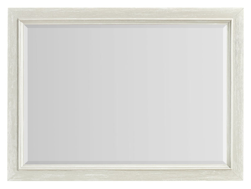Casa Bedroom Dresser Mirror, Wood, Attachable, Wall Hanging - White
