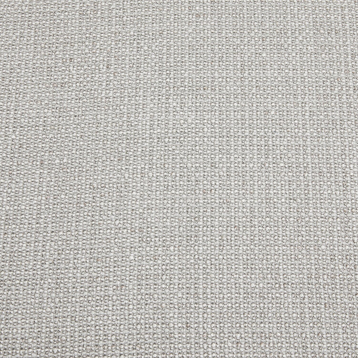 Ace Dining Chair with Linen-Look Fabric, Metal - Grey