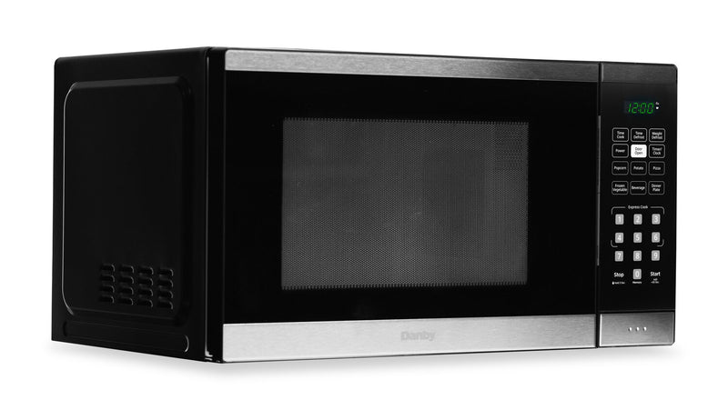 Danby 1.1 Cu. Ft. Countertop Microwave - Stainless Steel - DBMW1126BBS