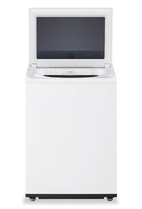 LG 5.6 Cu. Ft. Smart Top-Load Washer with EasyUnload™ - Essence White - WT8205CW