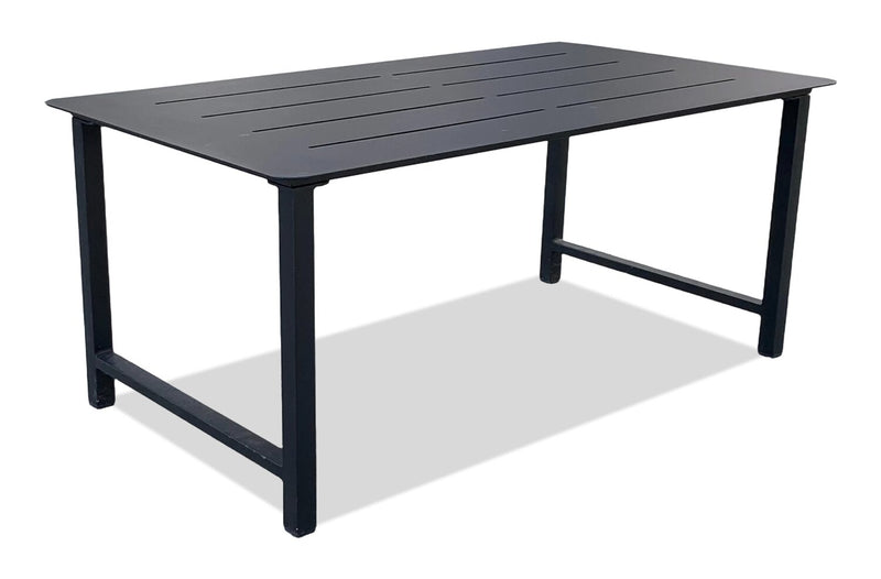 Vegas 4-Piece Outdoor Patio Set with Loveseat, 2 Chairs & Coffee Table - Resin Rope Wicker, UV & Weather Resistant - Natural/Black