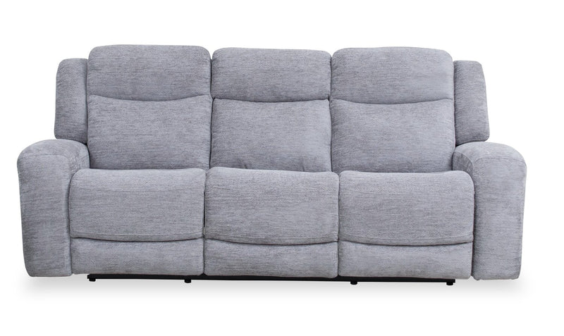 Atlantis 90\" Fabric Power Reclining Sofa with USB Ports - Dove Grey