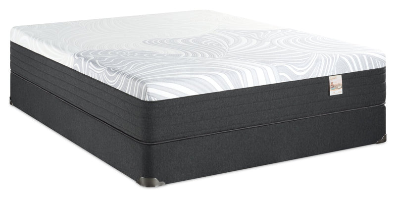 Springwall Spa 12 Plush Smooth Top Twin Mattress in a Box Set