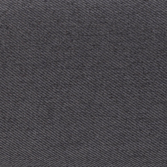 Brook 84\" Fabric Sofa with Tufted Cushions – Charcoal