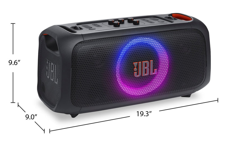 JBL PartyBox On-The-Go Essential 100W JBL Pro Sound Wireless Party Speaker (JBLPBOTGESAM)