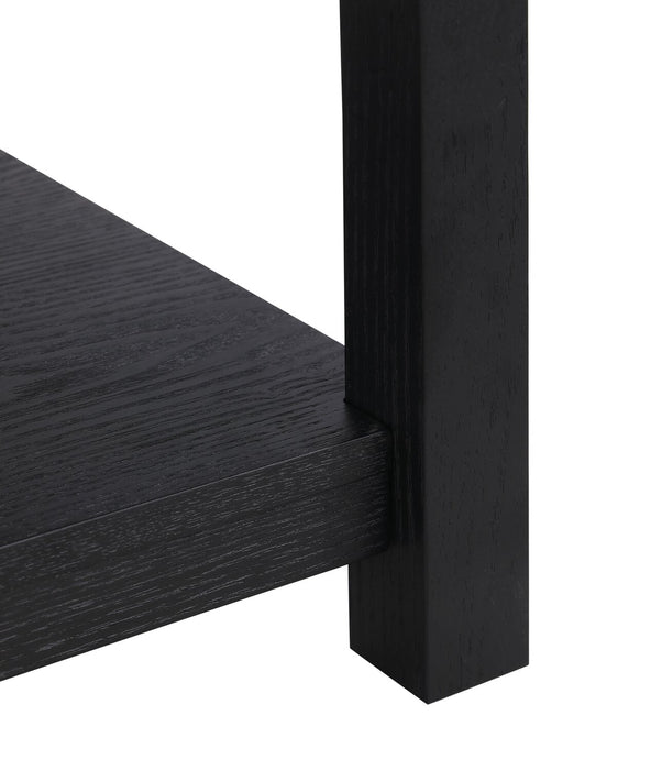 Dalton 20\" End Table with Drawer – Black 