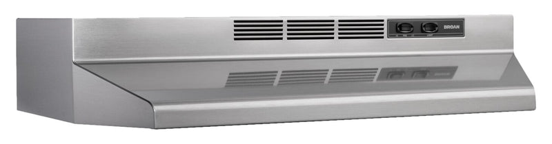 Broan BU2 Series 30\" Under-Cabinet Range Hood - Stainless Steel - BU230SF \t