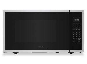 KitchenAid 1.5 Cu. Ft. Countertop Microwave with Air Fry - PrintShield Stainless Steel - KMCS522SPS
