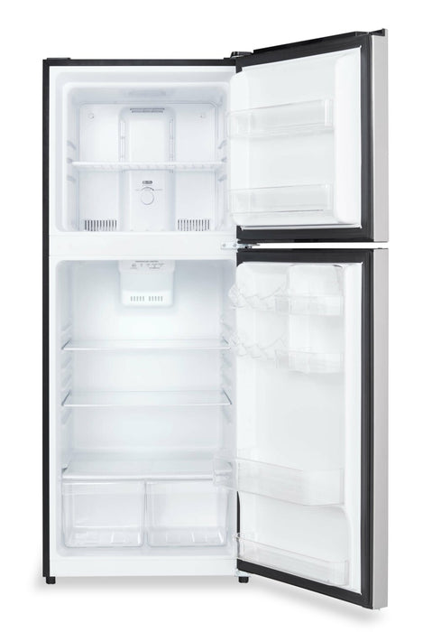Danby 23.4\" 10.1 Cu. Ft. Top-Mount Refrigerator - Stainless Steel - DFF101B1BSLDB