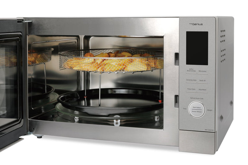 Panasonic 1.2 Cu. Ft. 4-in-1 Combination Oven with Air Fry - NNCD87KSC