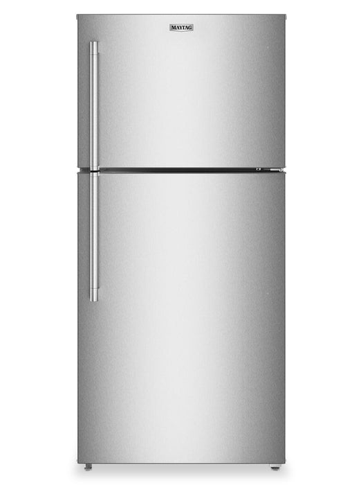 Maytag 30\" 19 Cu. Ft. Top-Freezer Refrigerator – Fingerprint Resistant Stainless Steel - MRTX5119SZ