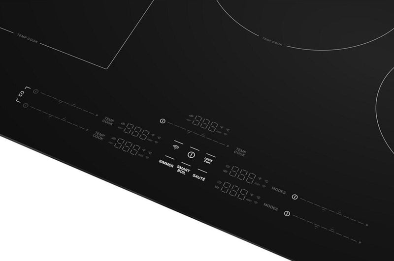 KitchenAid 30\" 5-Element Induction Cooktop - Black - KCIT730SBL