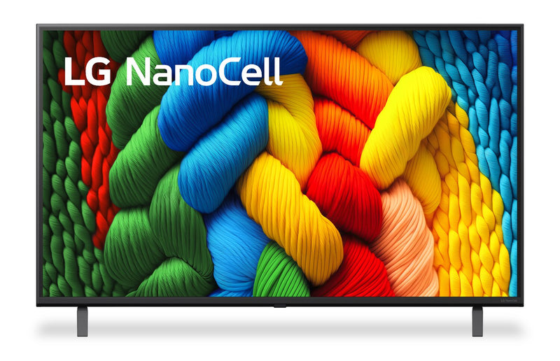 LG 43\" NANO80 LED 4K UHD Smart webOS TV (43NANO80AUA.ACC) - 2025 Model