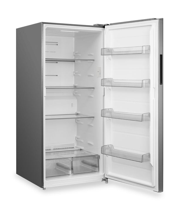 Midea 21 Cu. Ft. Convertible 2-in-1 Upright Refrigerator-Freezer - Stainless Steel - MRU21B6ASL
